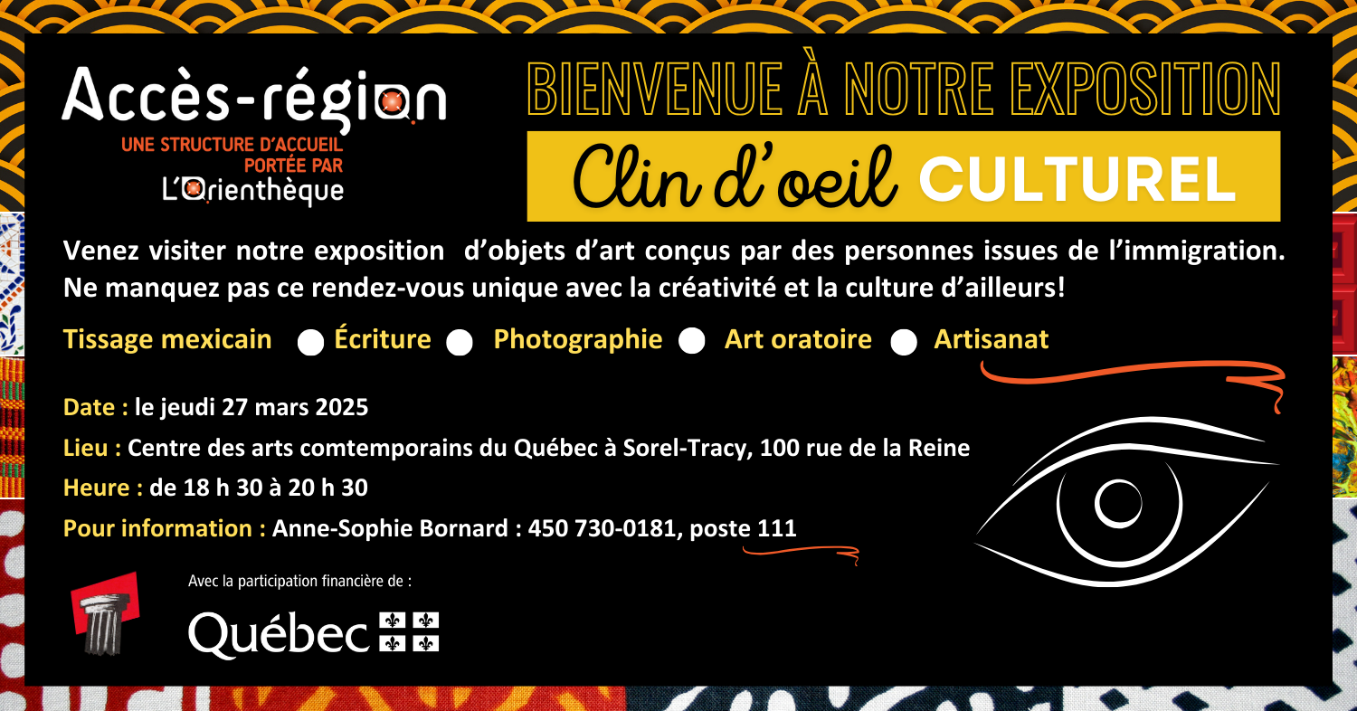 Facebook Exposition Clin doeil culturel